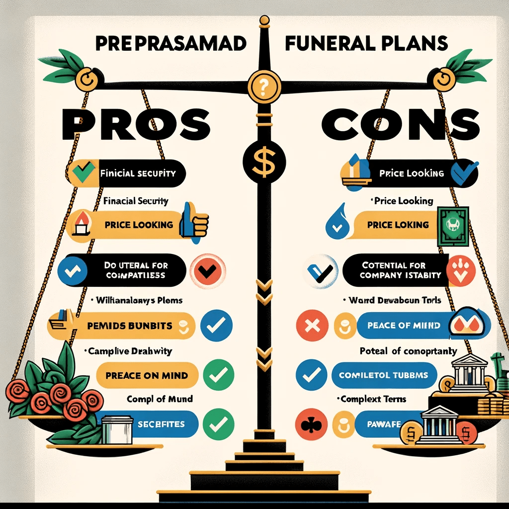 cons of prepaid funeral plans